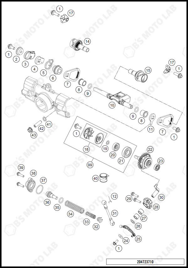 EXHAUST CONTROL, 2021 KTM 85-SX-17-14