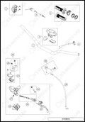 HANDLEBAR, CONTROLS, 2021 KTM 85-SX-17-14