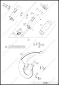 EXHAUST SYSTEM, 2021 KTM 85-SX-17-14