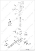 REAR BRAKE CONTROL, 2021 KTM 85-SX-17-14