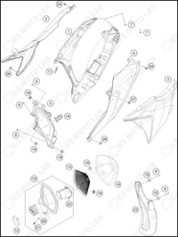 AIR FILTER, 2024 KTM 450-SX-F