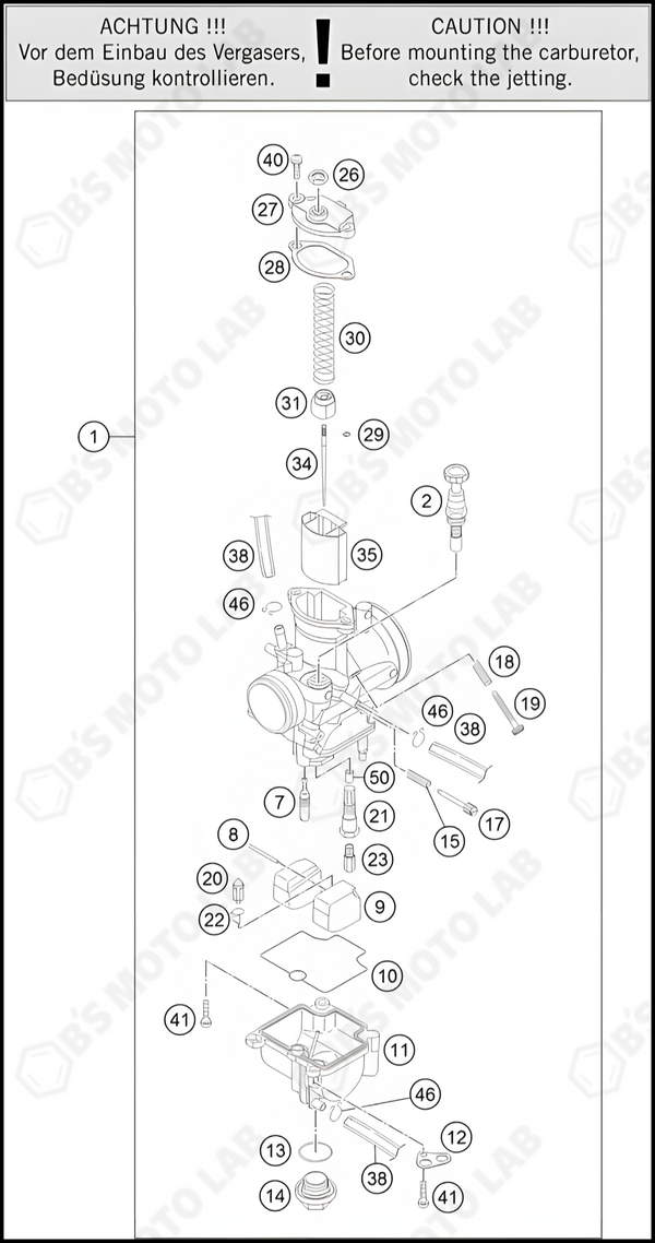 CARBURETOR, 2024 KTM 85-SX-19-16