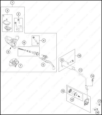 CLUTCH CONTROL, 2025 KTM 85-SX-17-14