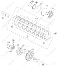 CLUTCH, 2024 KTM 450-SX-F