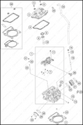 CYLINDER HEAD, 2025 KTM 250-SX-F