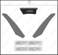 DECAL, 2023 KTM 50-SX-MINI