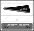 DECAL, 2025 KTM 250-SX