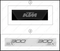 DECAL, 2024 KTM 300-SX