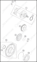 ELECTRIC STARTER, 2022 KTM 250-SX-F