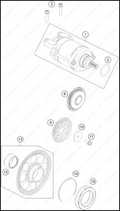 ELECTRIC STARTER, 2025 KTM 250-SX-F