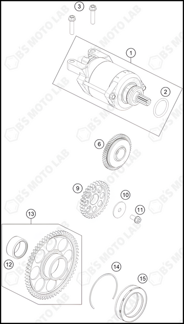 ELECTRIC STARTER, 2024 KTM 250-SX-F