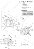 ENGINE CASE, 2024 KTM 450-SX-F