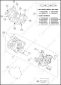 ENGINE CASE, 2024 KTM 125-SX