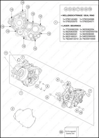 ENGINE CASE, 2025 KTM 150-SX