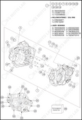 ENGINE CASE, 2023 KTM 450-SX-F