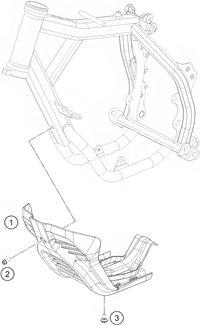 ENGINE GUARD, 2022 KTM SX-E-5