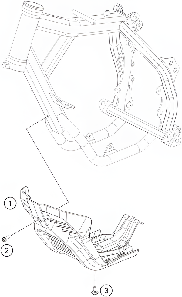 ENGINE GUARD, 2022 KTM SX-E-5