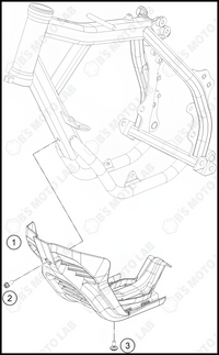 ENGINE GUARD, 2024 KTM SX-E-3