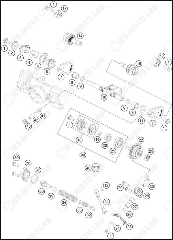 EXHAUST CONTROL, 2022 KTM 85-SX-17-14