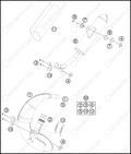 EXHAUST SYSTEM, 2022 KTM 50-SX-MINI