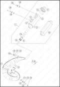 EXHAUST SYSTEM, 2025 KTM 300-SX