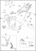 FRAME, 2025 KTM 85-SX-17-14