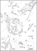 FRAME, 2023 KTM 300-SX