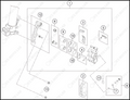 FRONT BRAKE CALIPER, 2023 KTM 85-SX-17-14