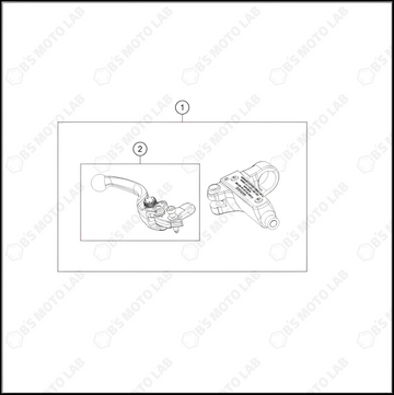 FRONT BRAKE CONTROL, 2024 KTM SX-E-2