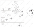 FRONT BRAKE CONTROL, 2023 KTM 50-SX-FACTORY-EDITION