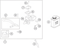 FRONT BRAKE CONTROL, 2022 KTM SX-E-5