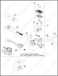 FRONT BRAKE CONTROL, 2022 KTM 125-SX