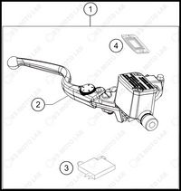 FRONT BRAKE CONTROL, 2023 KTM RC-390