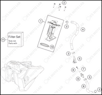 FUEL PUMP, 2023 KTM 250-SX-F