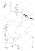 HANDLEBAR, CONTROLS, 2022 KTM 65-SX