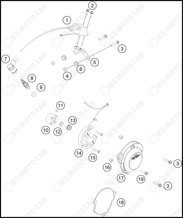 IGNITION SYSTEM, 2023 KTM 50-SX-FACTORY-EDITION