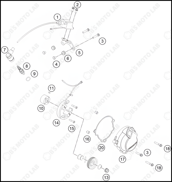 IGNITION SYSTEM, 2022 KTM 50-SX-MINI