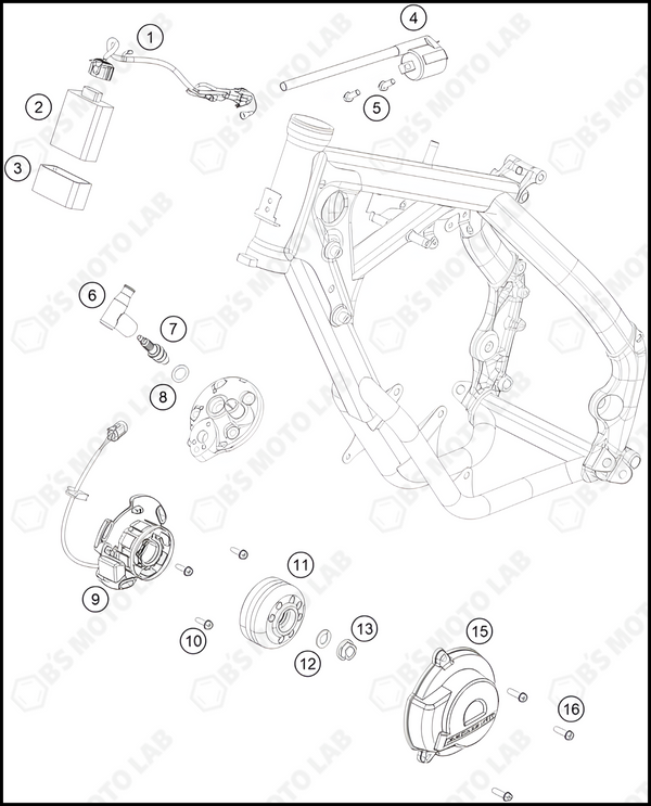 IGNITION SYSTEM, 2023 KTM 65-SX