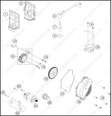 IGNITION SYSTEM, 2024 KTM 125-SX