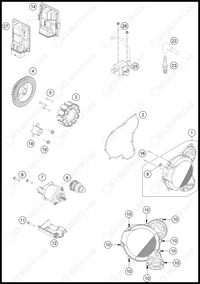 IGNITION SYSTEM, 2025 KTM 250-SX