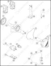 IGNITION SYSTEM, 2024 KTM 300-SX