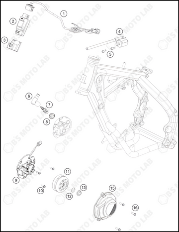 IGNITION SYSTEM, 2025 KTM 65-SX