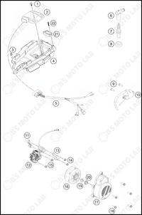 IGNITION SYSTEM, 2022 KTM 85-SX-19-16