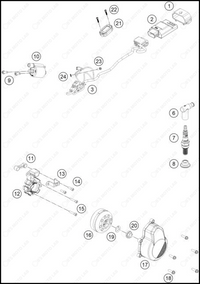 IGNITION SYSTEM, 2025 KTM 85-SX-19-16