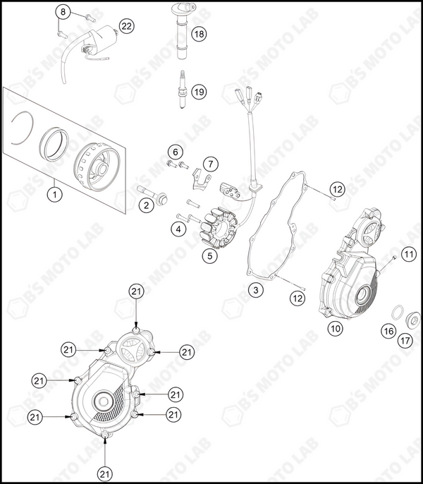 IGNITION SYSTEM, 2023 KTM 350-SX-F