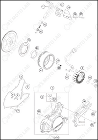 IGNITION SYSTEM, 2022 KTM Duke-200