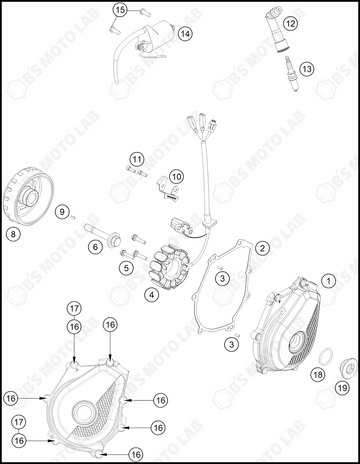 IGNITION SYSTEM, 2024 KTM 450-SX-F