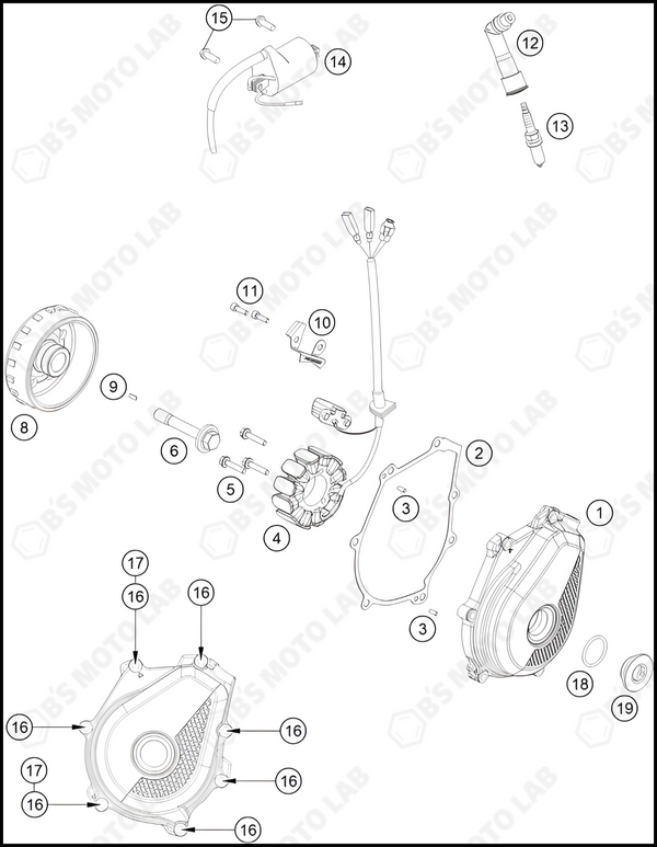 IGNITION SYSTEM, 2024 KTM 450-SX-F