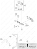 INSTRUMENTS / LOCK SYSTEM, 2025 KTM 300-XC-W