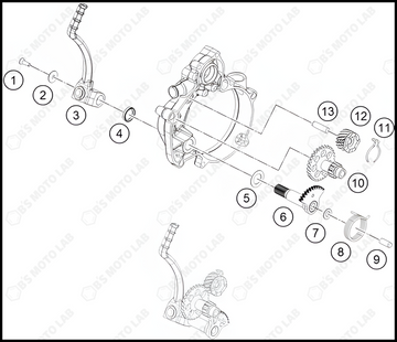 KICK STARTER, 2023 KTM 50-SX